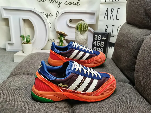 Adidas Multicolor Chunky Retro Runner Multi-Color Layered Upper Lifestyle Sneakers 1