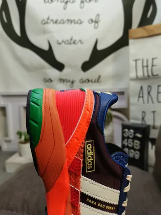 Adidas Multicolor Chunky Retro Runner Multi-Color Layered Upper Lifestyle Sneakers 3