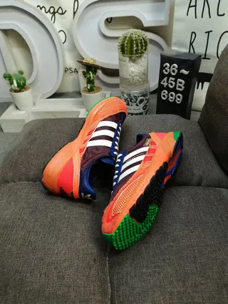 Adidas Multicolor Chunky Retro Runner Multi-Color Layered Upper Lifestyle Sneakers 6