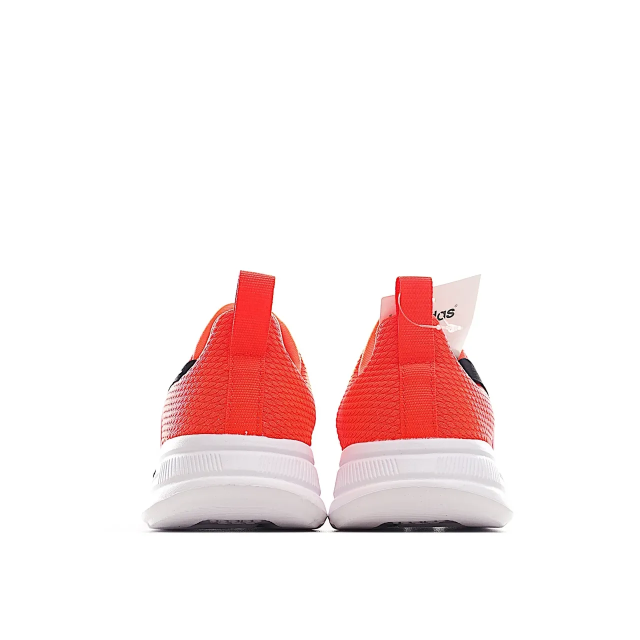 Adidas Orange Black Slip-On Knit Upper Lifestyle Sneakers 10