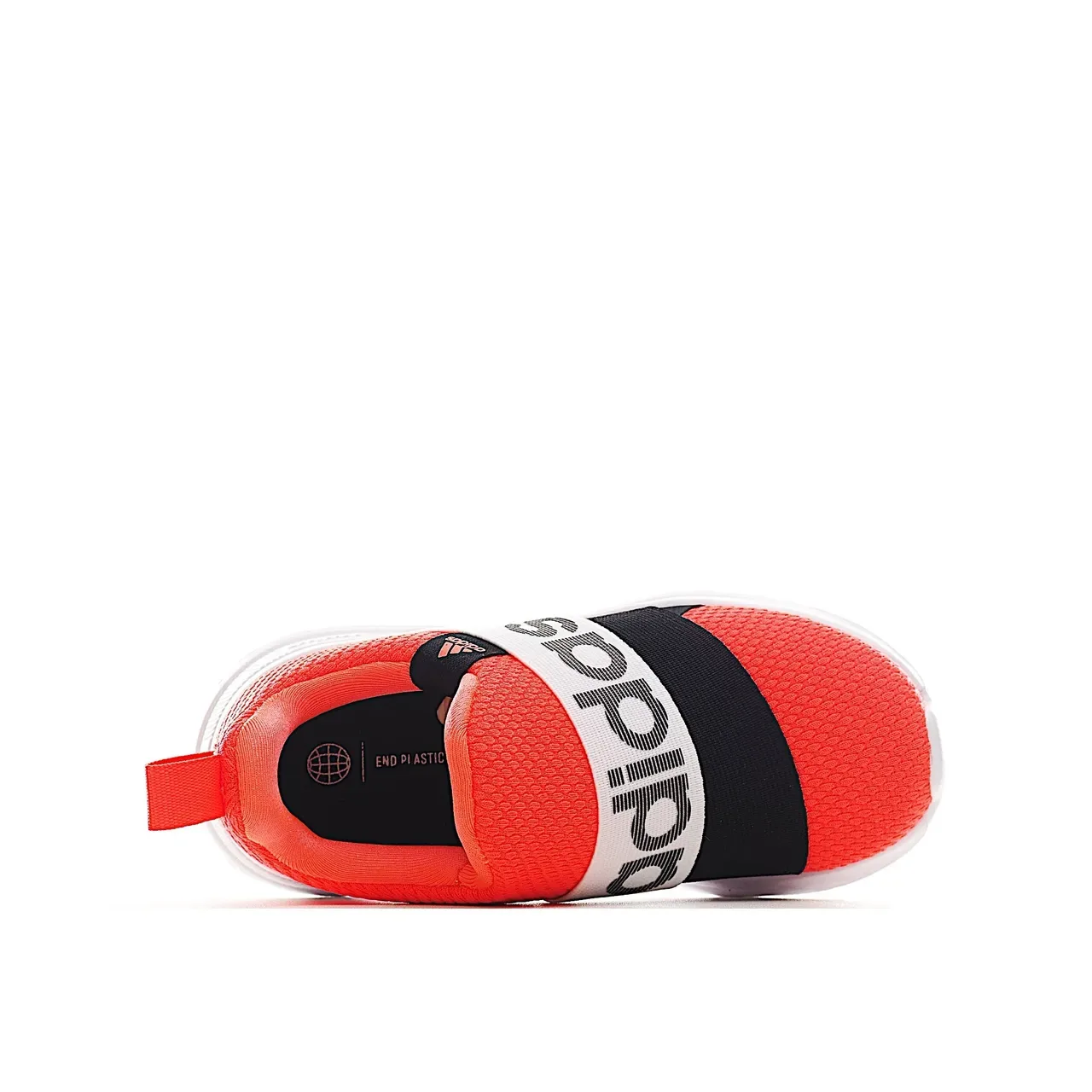Adidas Orange Black Slip-On Knit Upper Lifestyle Sneakers 11