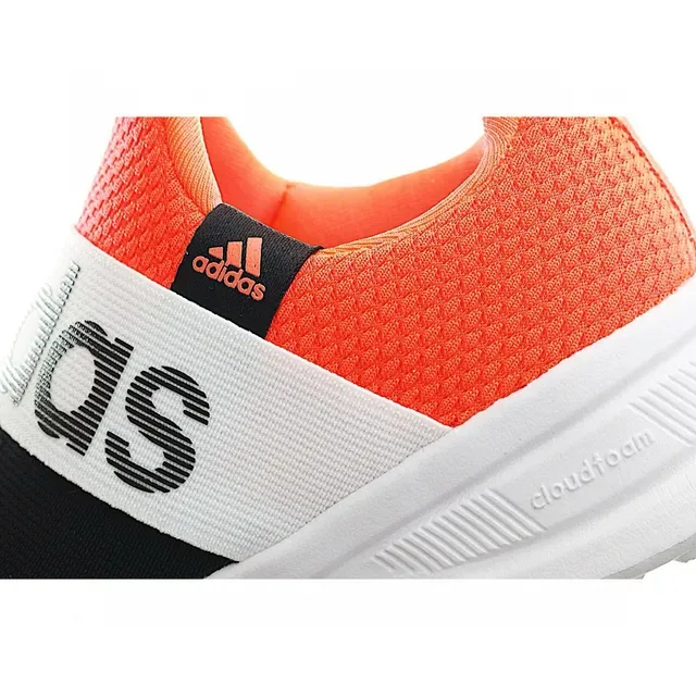 Adidas Orange Black Slip-On Knit Upper Lifestyle Sneakers 14