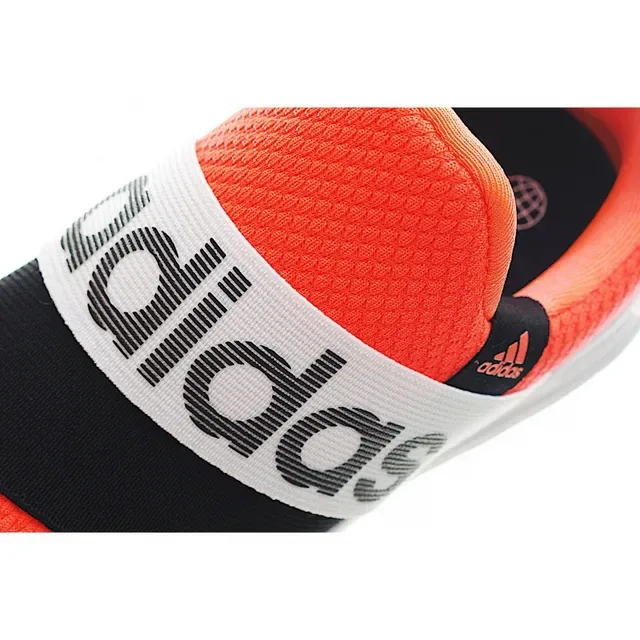 Adidas Orange Black Slip-On Knit Upper Lifestyle Sneakers 15