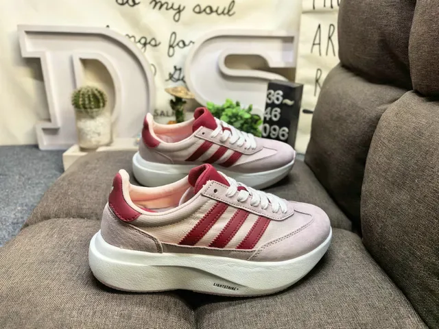 Adidas Orange Navy Retro Runner Silhouette Suede And Textile Upper Lifestyle Sneakers 21