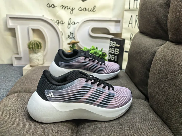 Adidas Pink and Maroon Wave-Upper Lifestyle Sneakers 11