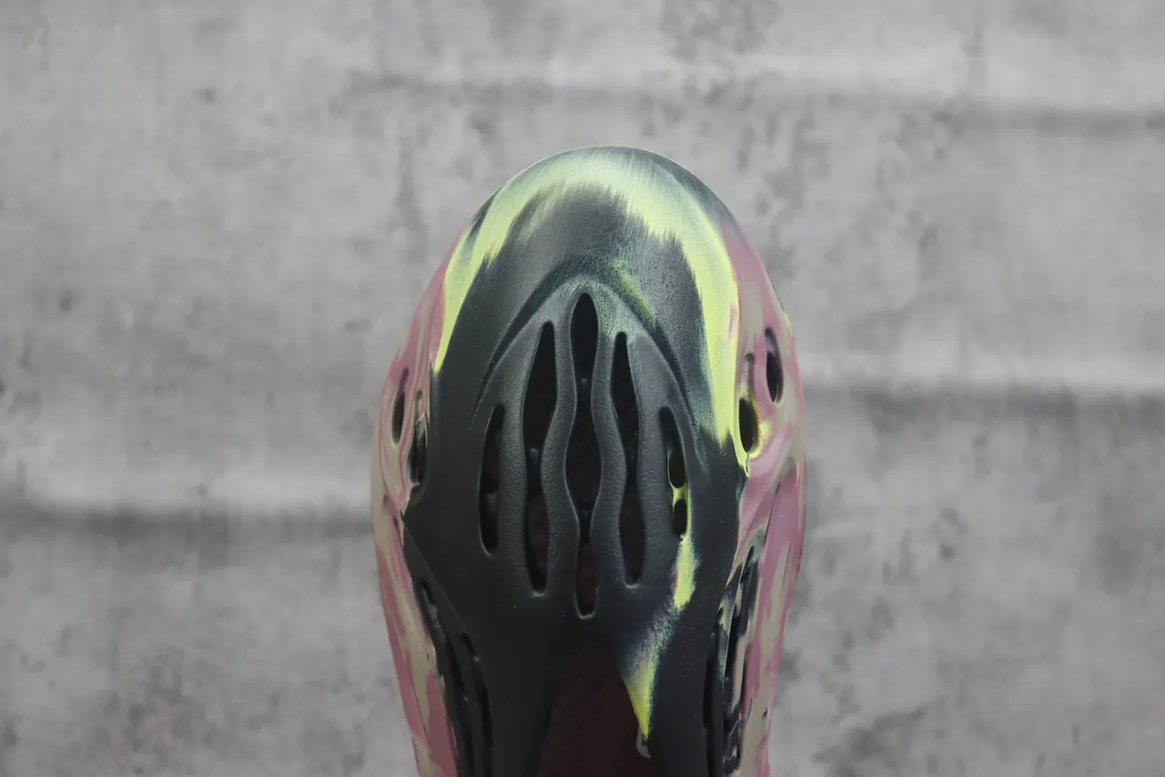 Adidas Pink Black Molded Foam Ventilated Cutouts Lifestyle Sneakers 6