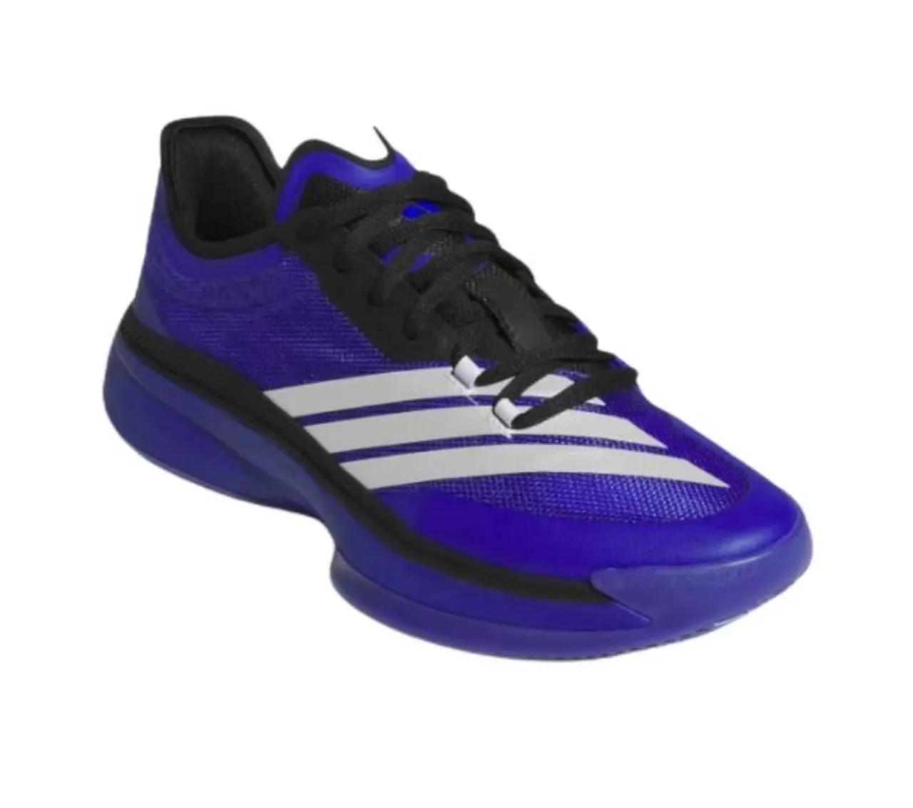 Adidas Tênis de Basquete com Parte Superior de Malha em Roxo e Preto 2