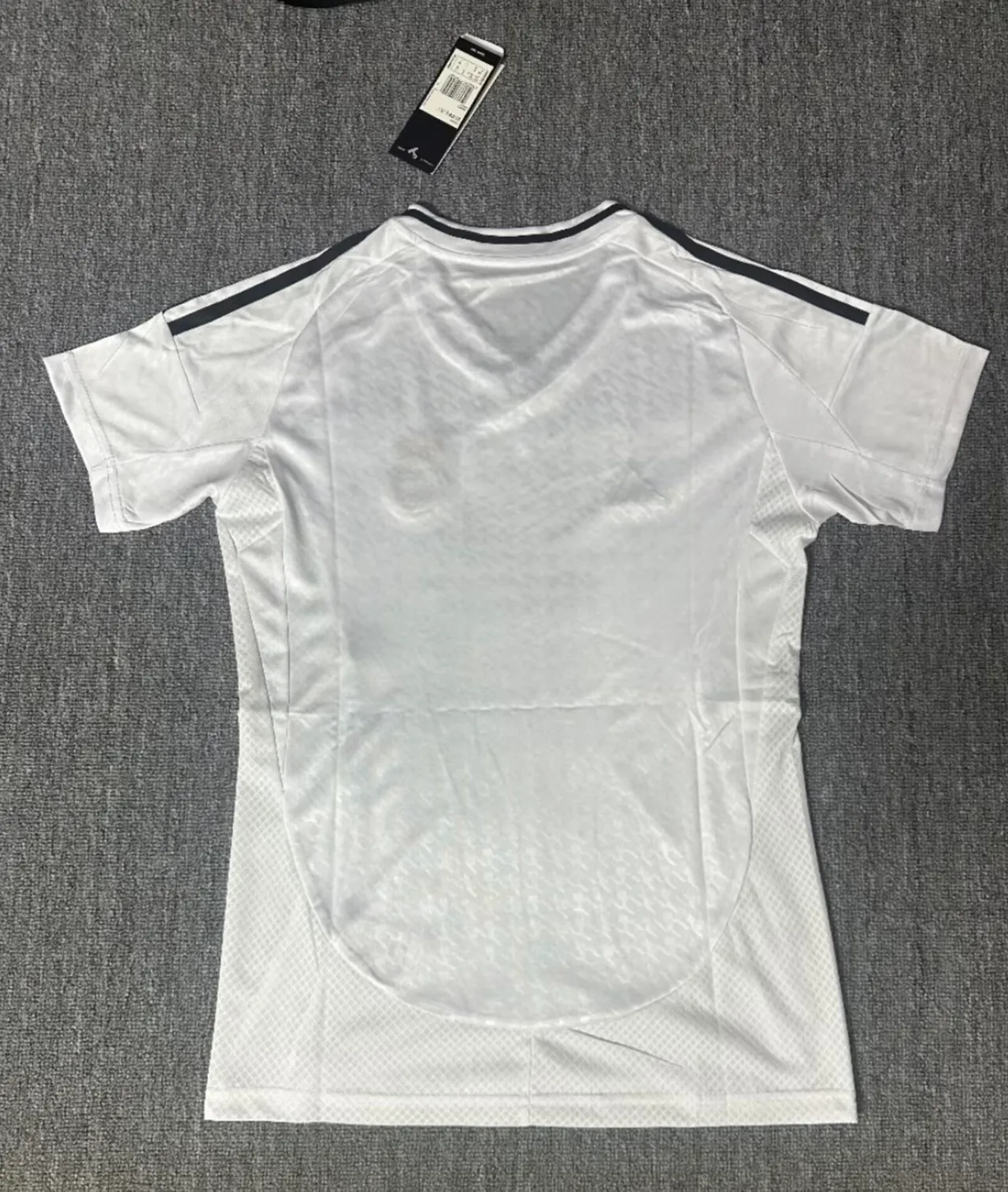 Adidas Real Madrid Domicile Blanc Noir Col V Manches Courtes Maillot 2