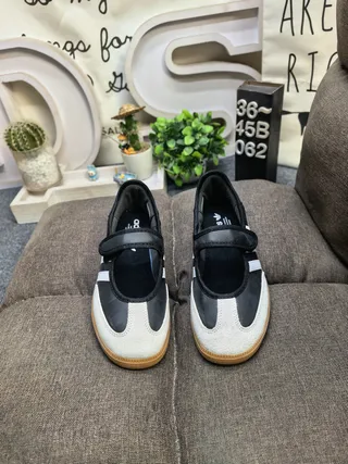 Adidas Samba Black White Gum Lifestyle Sneakers 10