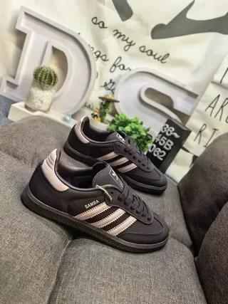 Adidas Samba Brown and Pink Lifestyle Sneakers 9