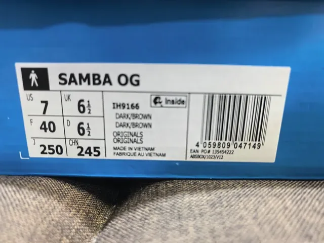 Adidas Samba भूरा और गुलाबी लाइफस्टाइल स्नीकर 2