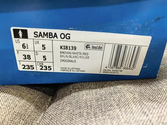 Adidas Samba Brown and Purple Lifestyle Sneakers 2