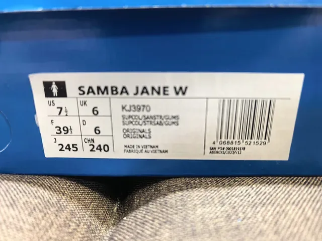 Adidas Samba Cream Leather Laceless Lifestyle Sneakers 2