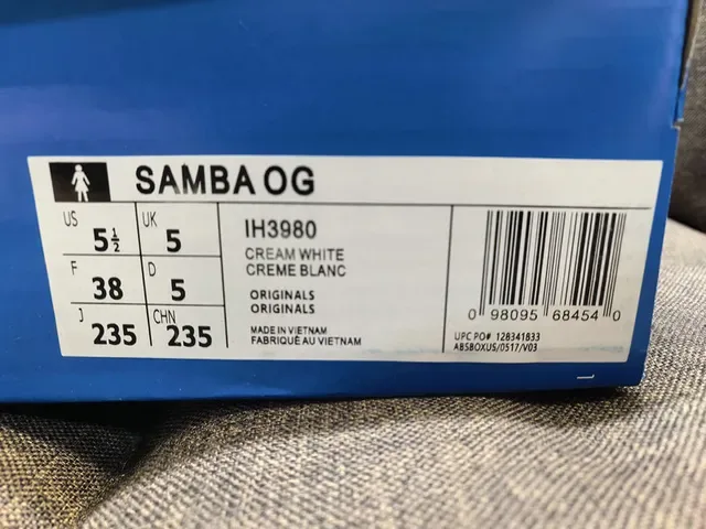 Adidas Samba Off-White Brown Lifestyle Sneakers 2
