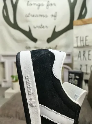 Adidas Samba OG Black and White Lifestyle Sneakers 4