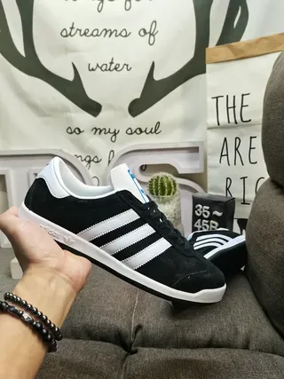 Adidas Samba OG Black and White Lifestyle Sneakers 6
