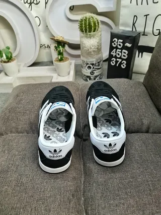 Adidas Samba OG Black and White Lifestyle Sneakers 8
