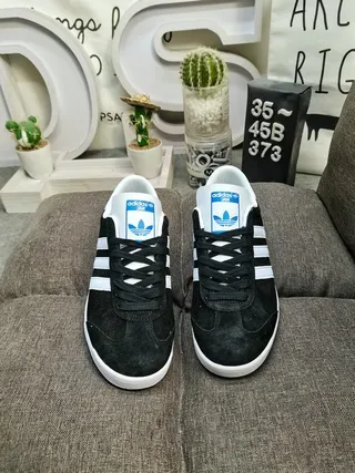 Adidas Samba OG Black and White Lifestyle Sneakers 10