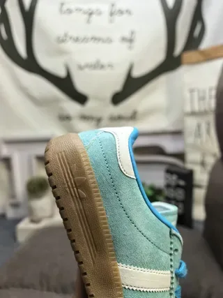 Adidas Samba OG Ante Azul Claro Tênis Lifestyle 3