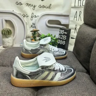 Adidas Samba OG Metallic Silver White Lifestyle Sneakers