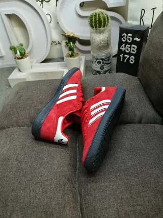 Adidas Samba OG Red White Black Lifestyle Sneakers 6