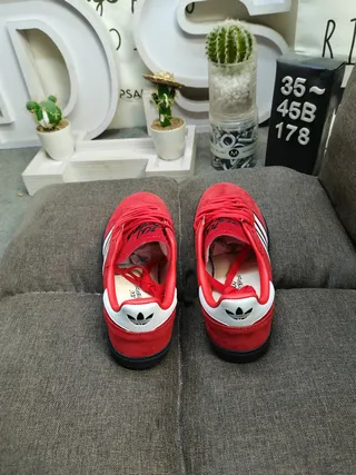 Adidas Samba OG Red White Black Lifestyle Sneakers 8