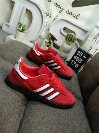Adidas Samba OG Red White Black Lifestyle Sneakers 9