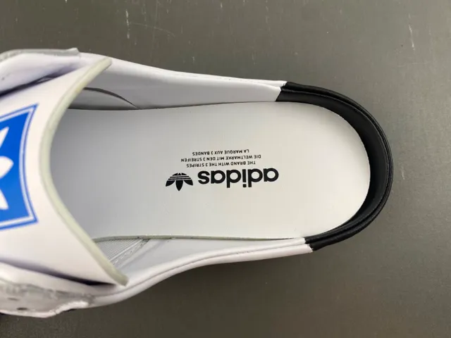 Adidas Samba Slip-On White Black Gum Loafers 7