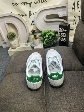 Adidas Samba White Black Gum Lifestyle Sneakers 8