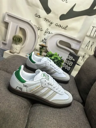 Adidas Samba White Black Gum Lifestyle Sneakers 9