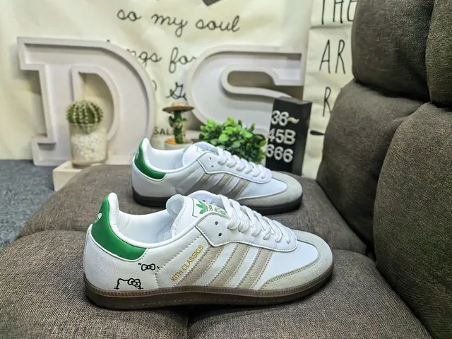 Adidas Samba White Black Gum Lifestyle Sneakers 11
