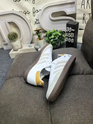 Adidas Samba White Black Gum Lifestyle Sneakers 16