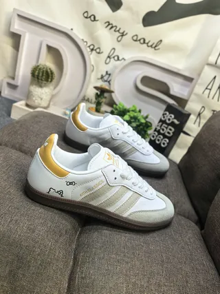 Adidas Samba White Black Gum Lifestyle Sneakers 19