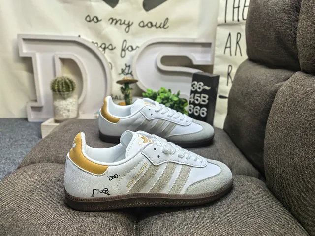 Adidas Samba White Black Gum Lifestyle Sneakers 21