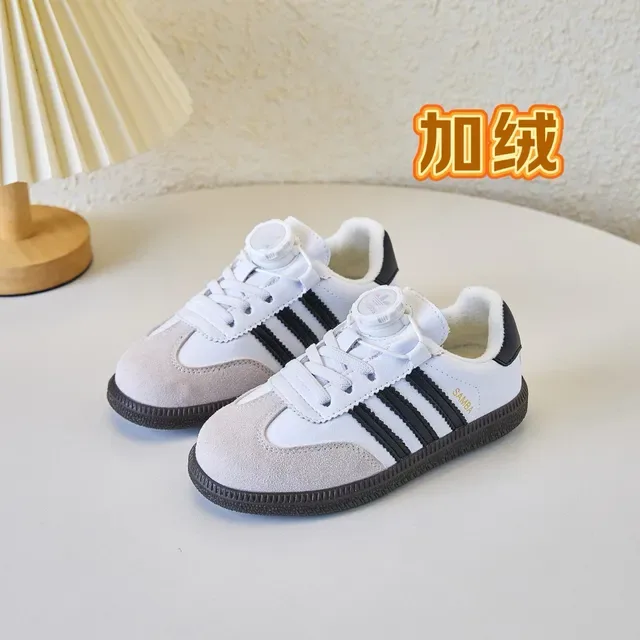 Adidas Samba White Black Low-Top Suede-Leather Mix Lifestyle Sneakers 4