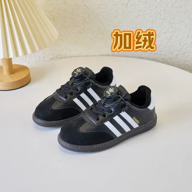 Adidas Samba White Black Low-Top Suede-Leather Mix Lifestyle Sneakers 5