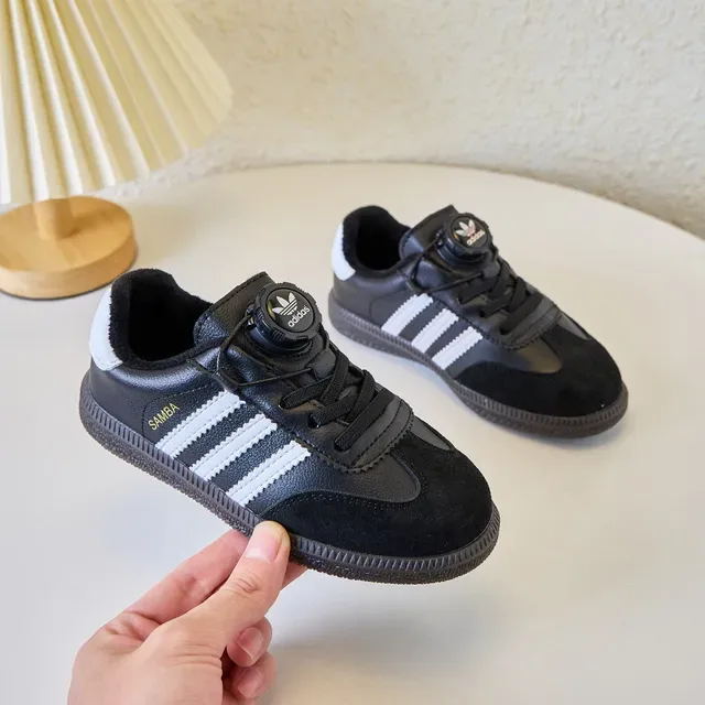 Adidas Samba White Black Low-Top Suede-Leather Mix Lifestyle Sneakers 7