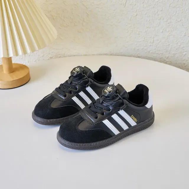 Adidas Samba White Black Low-Top Suede-Leather Mix Lifestyle Sneakers 8