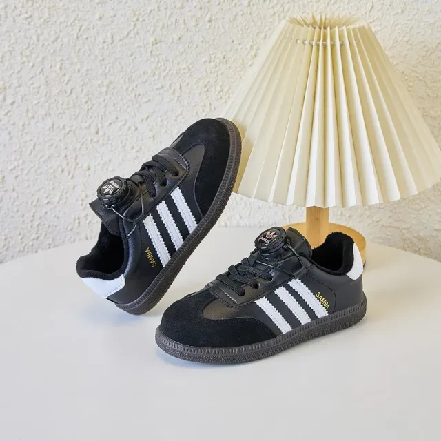 Adidas Samba White Black Low-Top Suede-Leather Mix Lifestyle Sneakers 9