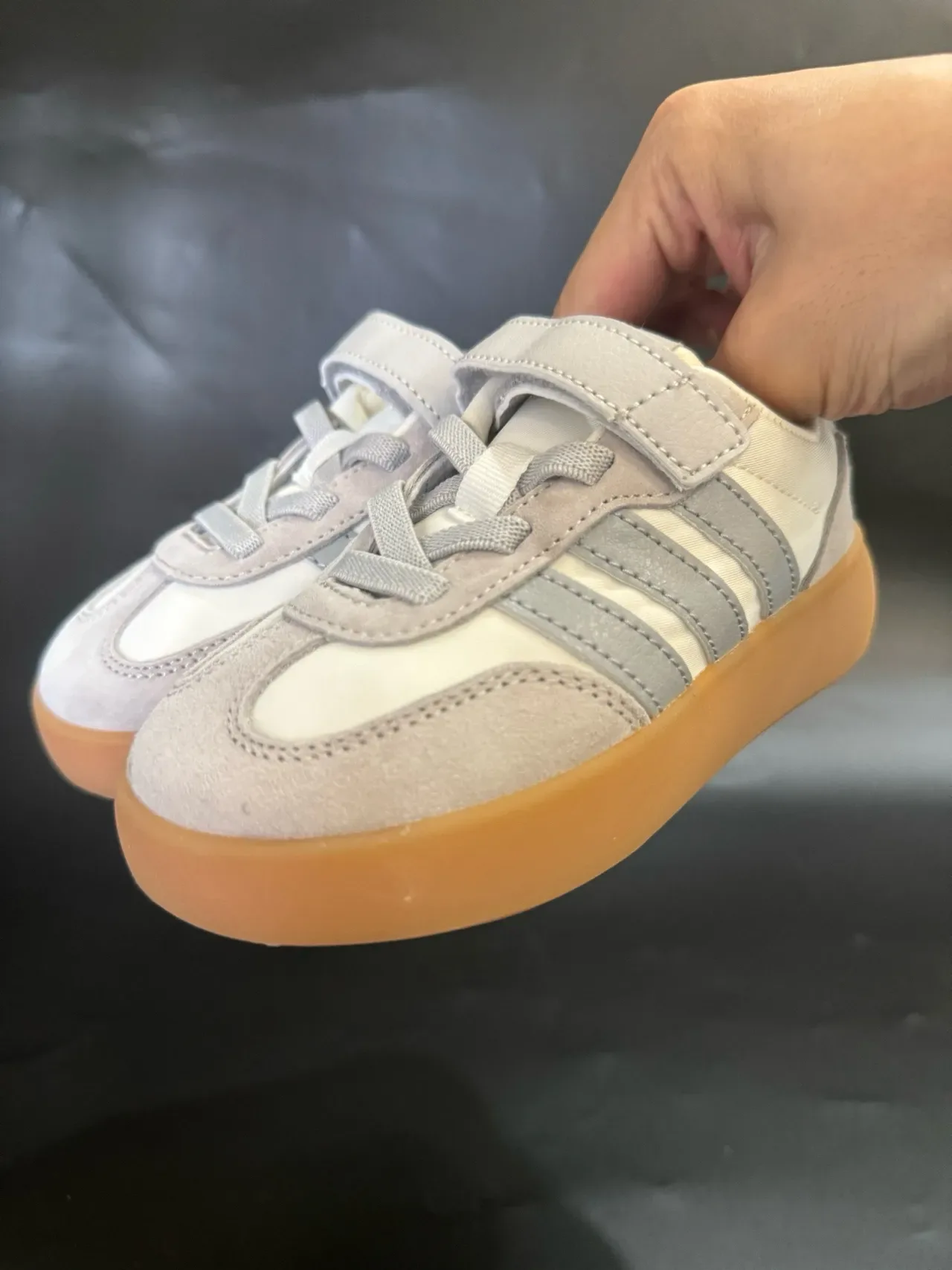 Adidas Samba White Red Suede Upper Three-Stripe Side Panel Lifestyle Sneakers 22