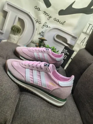 Adidas SL 72 Pink and White Lifestyle Sneakers 7