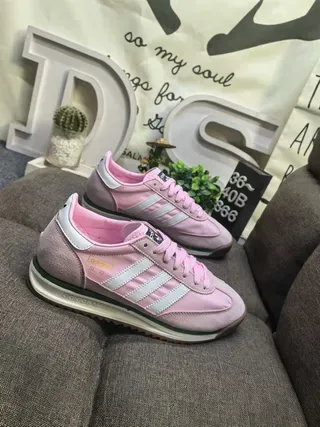Adidas SL 72 Pink and White Lifestyle Sneakers 9