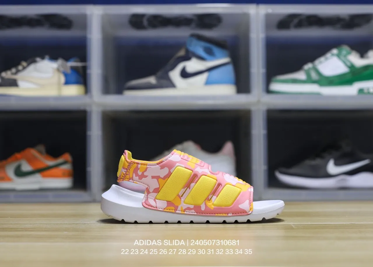 Adidas Slida Sandales Casual Bleues et Marine 23