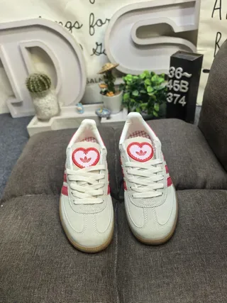 Adidas Spezial Beige and Red Lifestyle Sneakers 10