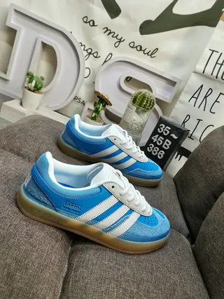 Adidas Spezial Blue and White Lifestyle Sneakers 9