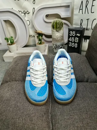 Adidas Spezial Blue and White Lifestyle Sneakers 10