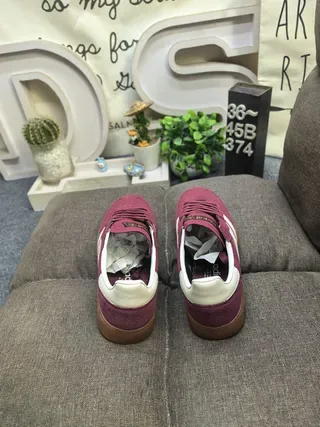 Adidas Spezial Off-White and Maroon Lifestyle Sneakers 18