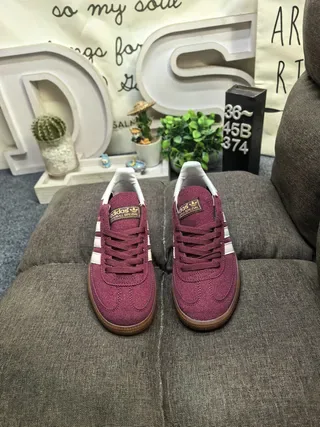 Adidas Spezial Off-White and Maroon Lifestyle Sneakers 20