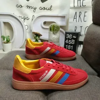 Adidas Spezial लाल पीला नीला सुड जीवनशैली जूते