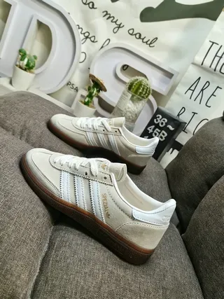 Adidas Spezial Red Yellow Blue Suede Lifestyle Sneakers 17